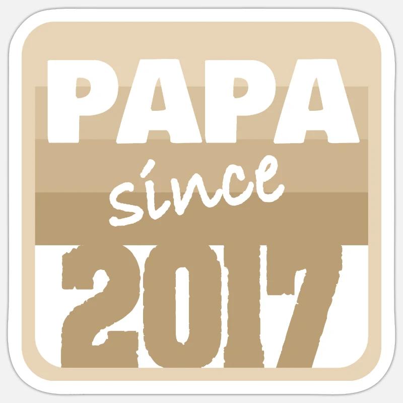 2017 - Sticker taille S (10 x 10 cm) - blanc mat