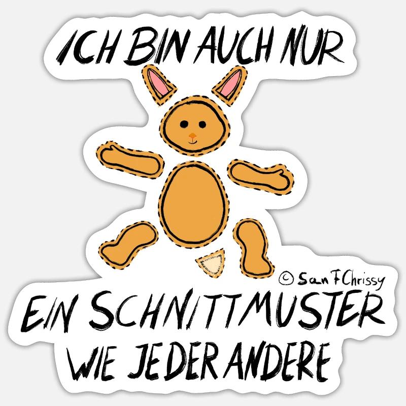 Sticker Größe S (10 x 10 cm) - 
