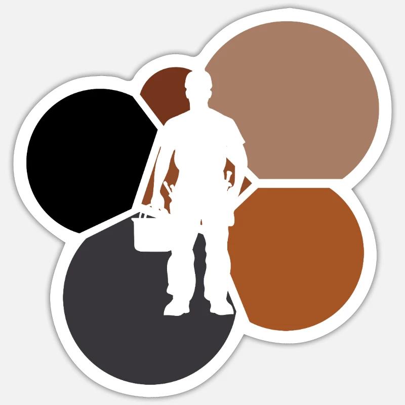 Tournevis Sticker taille S (10 x 10 cm)