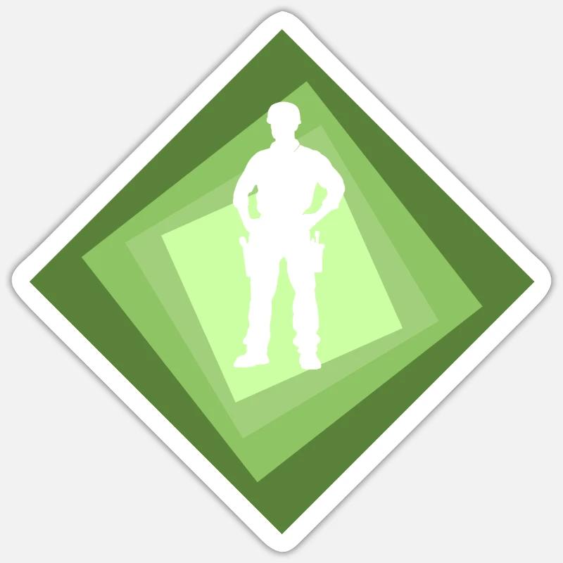 Sticker size S (10 x 10 cm) - 