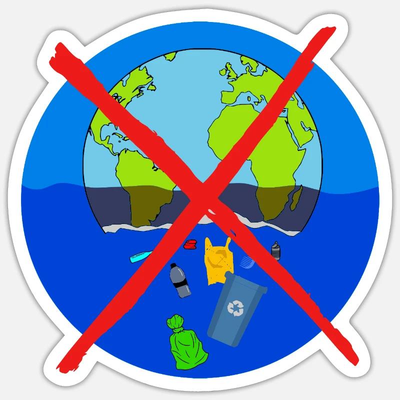 Sticker Größe S (10 x 10 cm) - 
