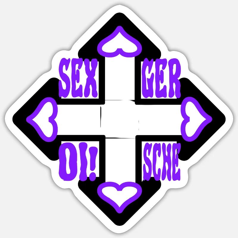 Sticker Größe S (10 x 10 cm) - 