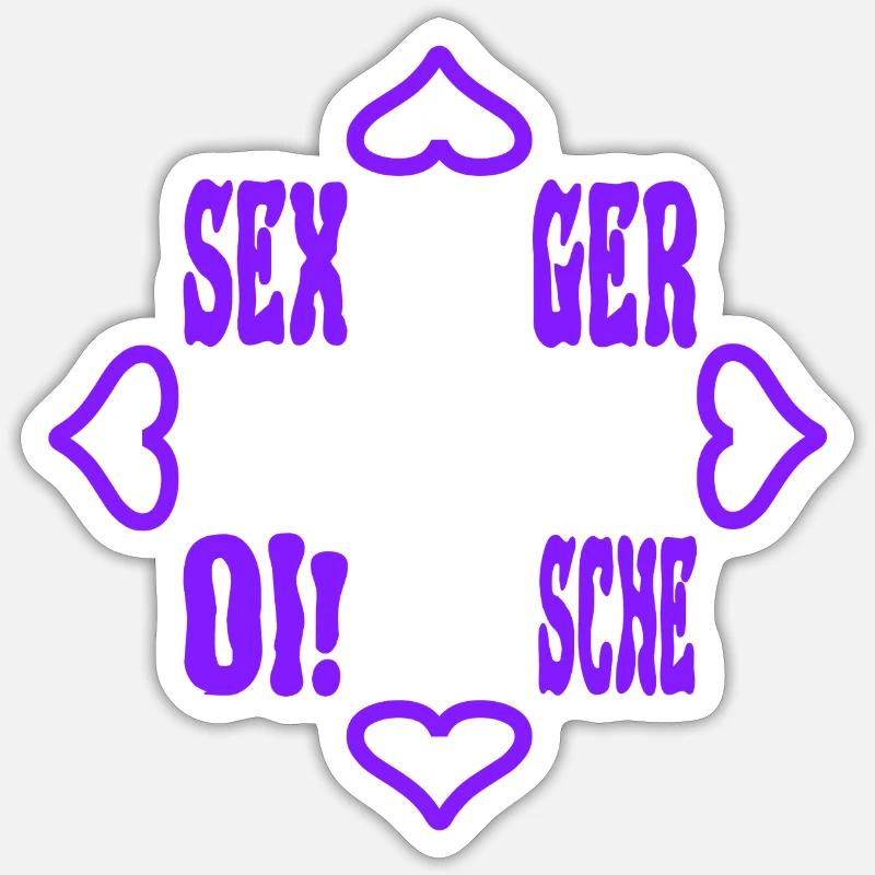 Sticker Größe S (10 x 10 cm) - 