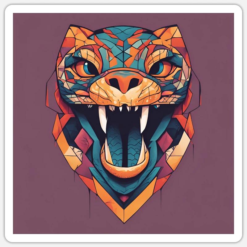 Panthère Sticker taille S (10 x 10 cm)