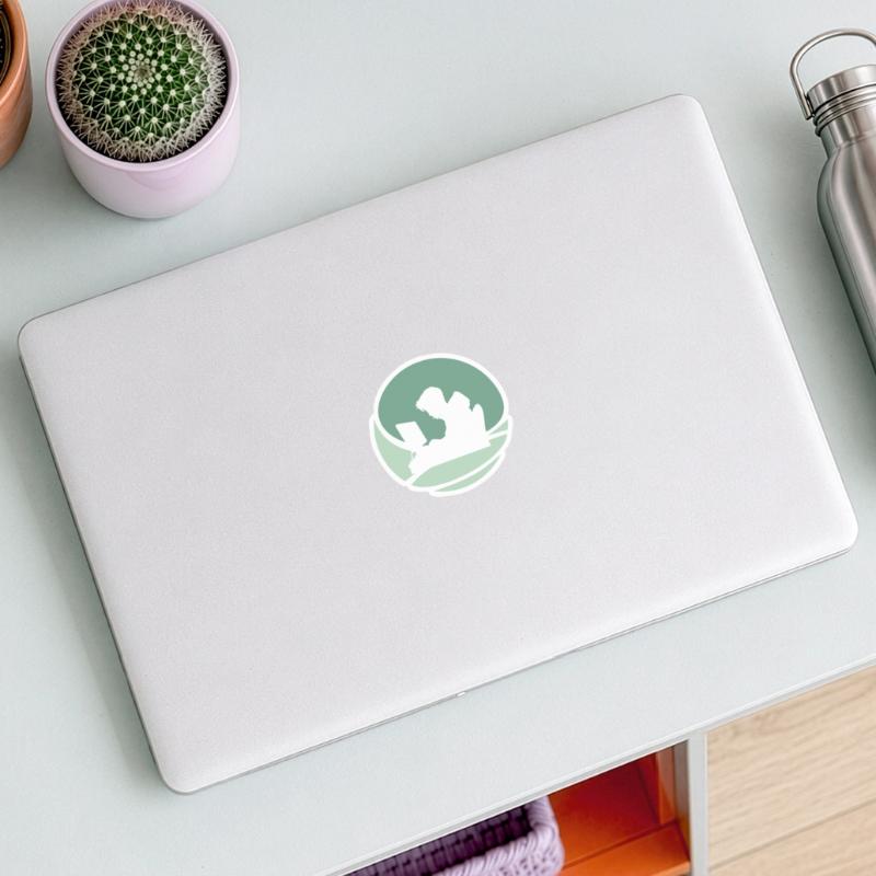hacker computer science student hack Sticker size S (10 x 10 cm)