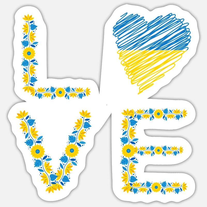 Sticker Größe S (10 x 10 cm) - 