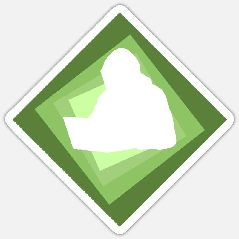 Hacker Computer Science Sticker size S (10 x 10 cm)