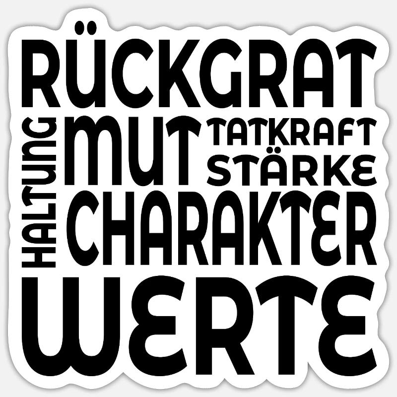 Sticker Größe S (10 x 10 cm) - 