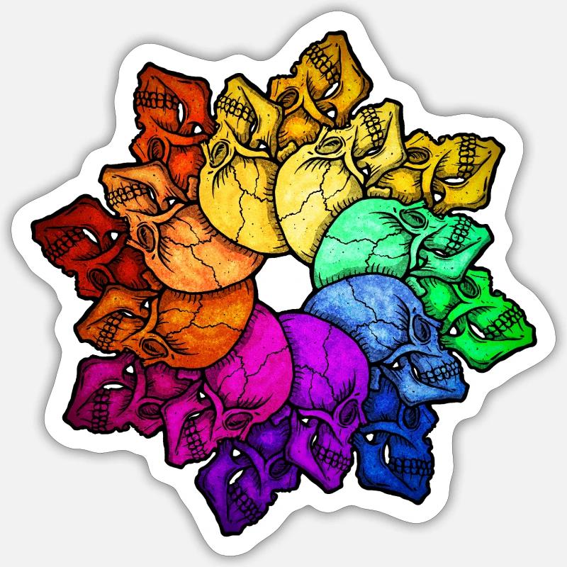 Sticker taille S (10 x 10 cm) - 