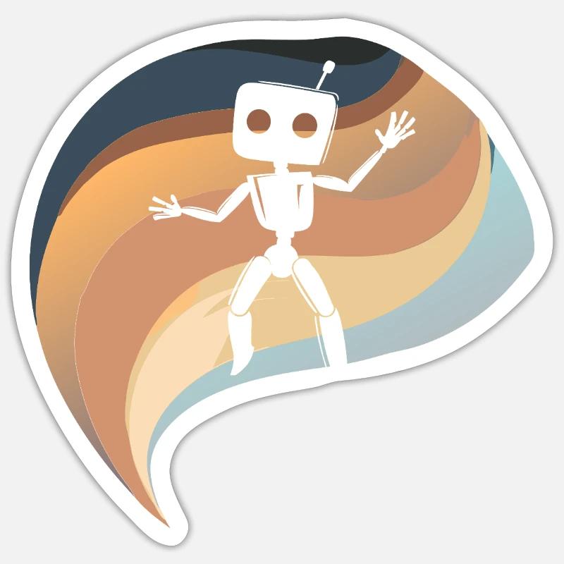 Robotics Technology Sticker size S (10 x 10 cm)