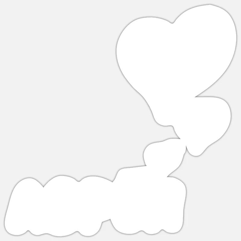 Sticker Größe S (10 x 10 cm) - 