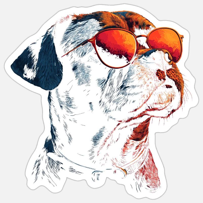 Sticker Größe S (10 x 10 cm) - 