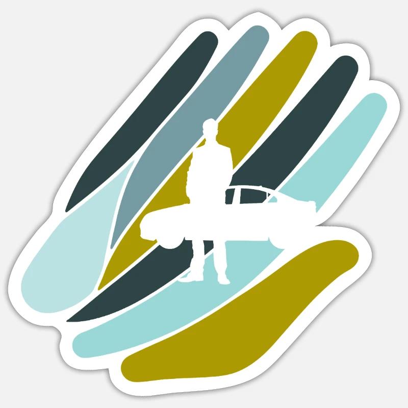 Sticker Größe S (10 x 10 cm) - 
