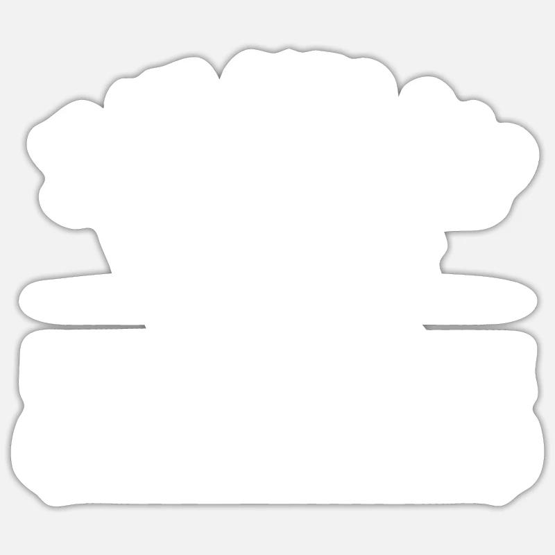 Ich bin nicht perfekt, aber ich bin BÄCKER - Sticker Größe S (10 x 10 cm) - Mattweiß
