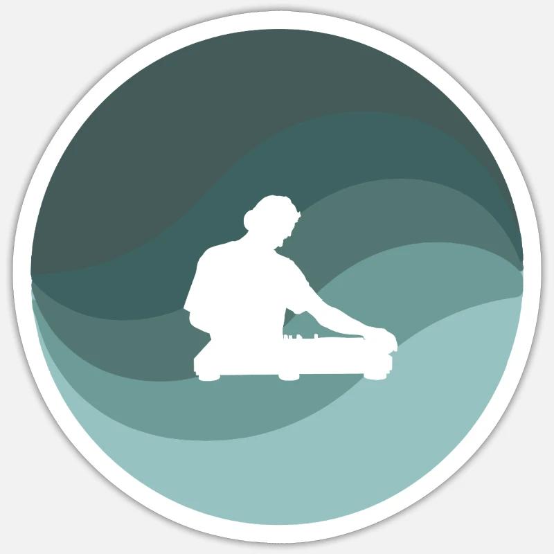 Sticker Größe S (10 x 10 cm) - 