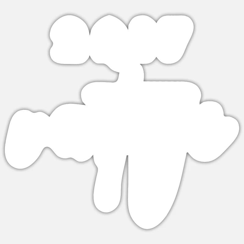 Jahrgang 2017 Jubiläum Sticker Größe S (10 x 10 cm)
