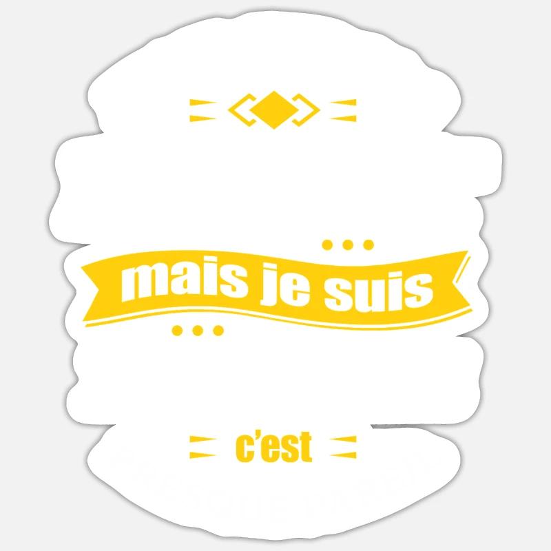 MOÏSE PARFAIT - PRENOM MOÏSE - Sticker taille S (10 x 10 cm) - blanc mat
