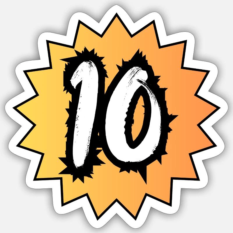 Sticker size S (10 x 10 cm) - 