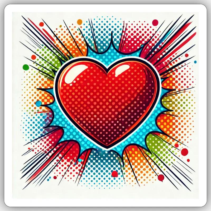Sticker Größe S (10 x 10 cm) - 