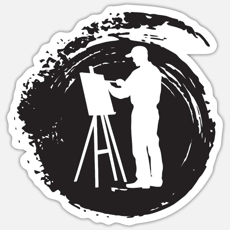 Sticker Größe S (10 x 10 cm) - 