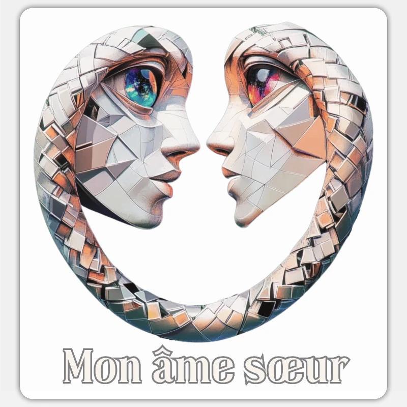 Sticker taille S (10 x 10 cm) - 