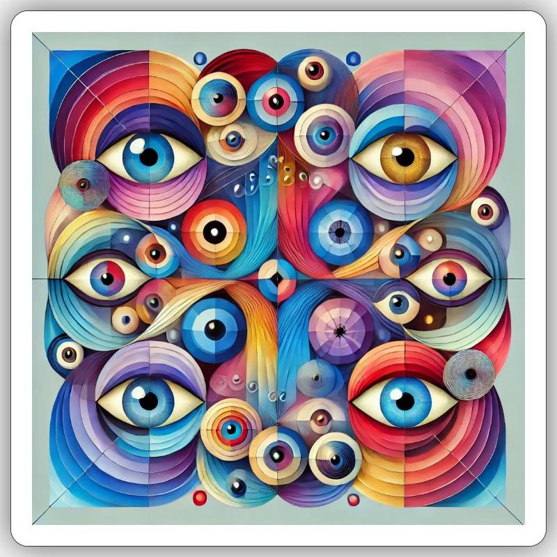 Sticker taille S (10 x 10 cm) - 