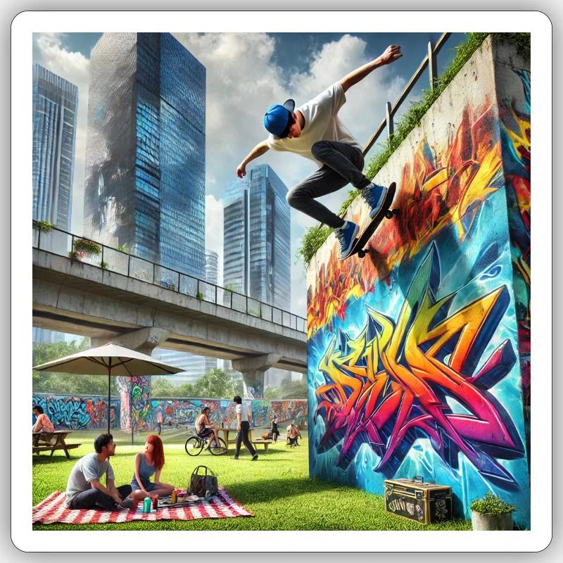 Sticker taille S (10 x 10 cm) - 