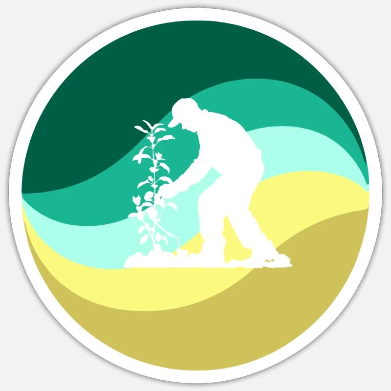 Sticker Größe S (10 x 10 cm) - 