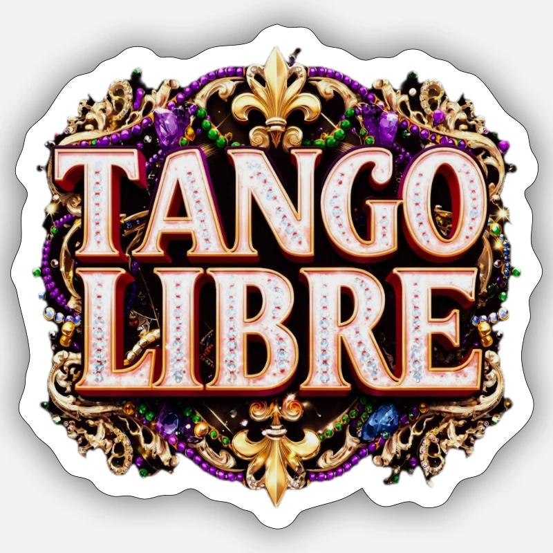 TANGO LIBRE Sticker size S (10 x 10 cm)
