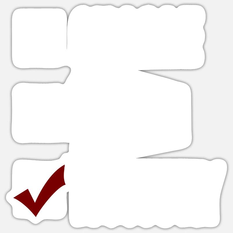 Sticker taille S (10 x 10 cm) - 