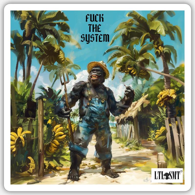 Sticker taille S (10 x 10 cm) - 