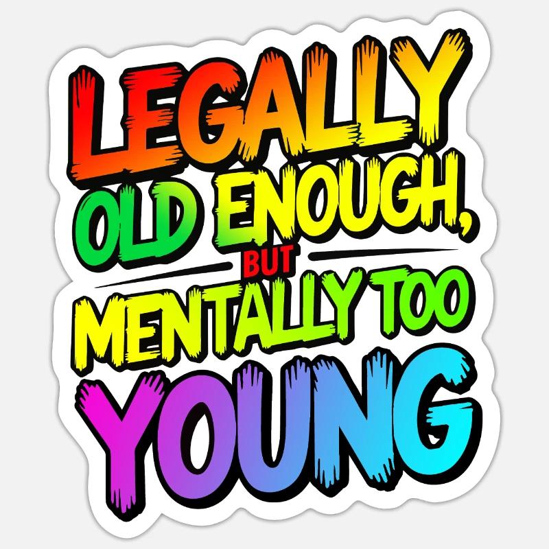 Sticker taille S (10 x 10 cm) - 