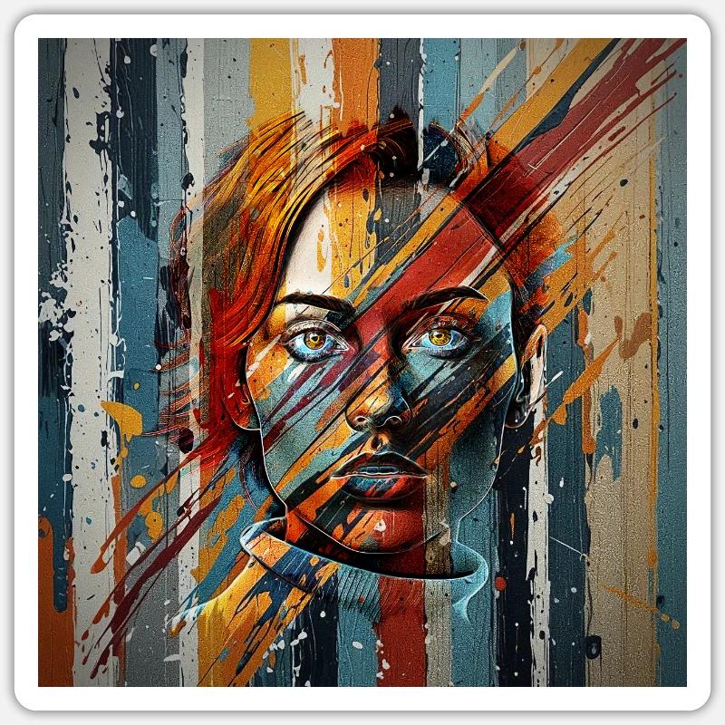 Sticker Größe S (10 x 10 cm) - 