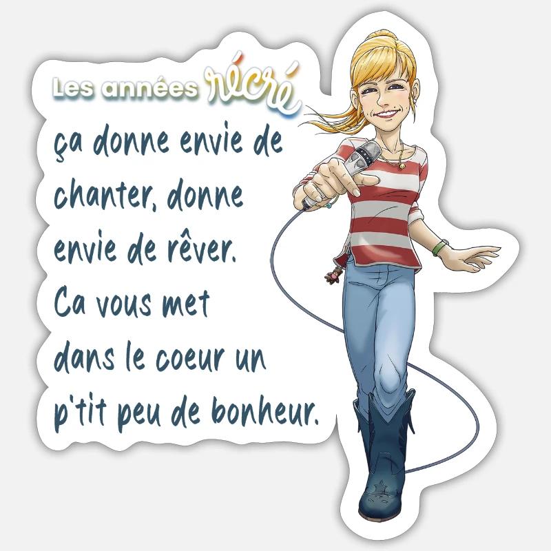 Sticker taille S (10 x 10 cm) - 