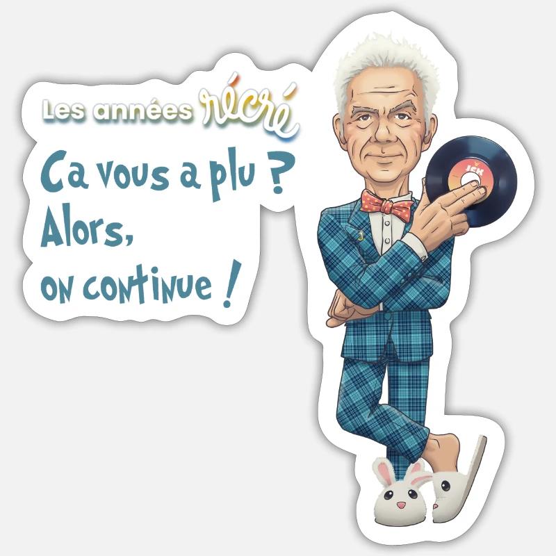 Sticker taille S (10 x 10 cm) - 