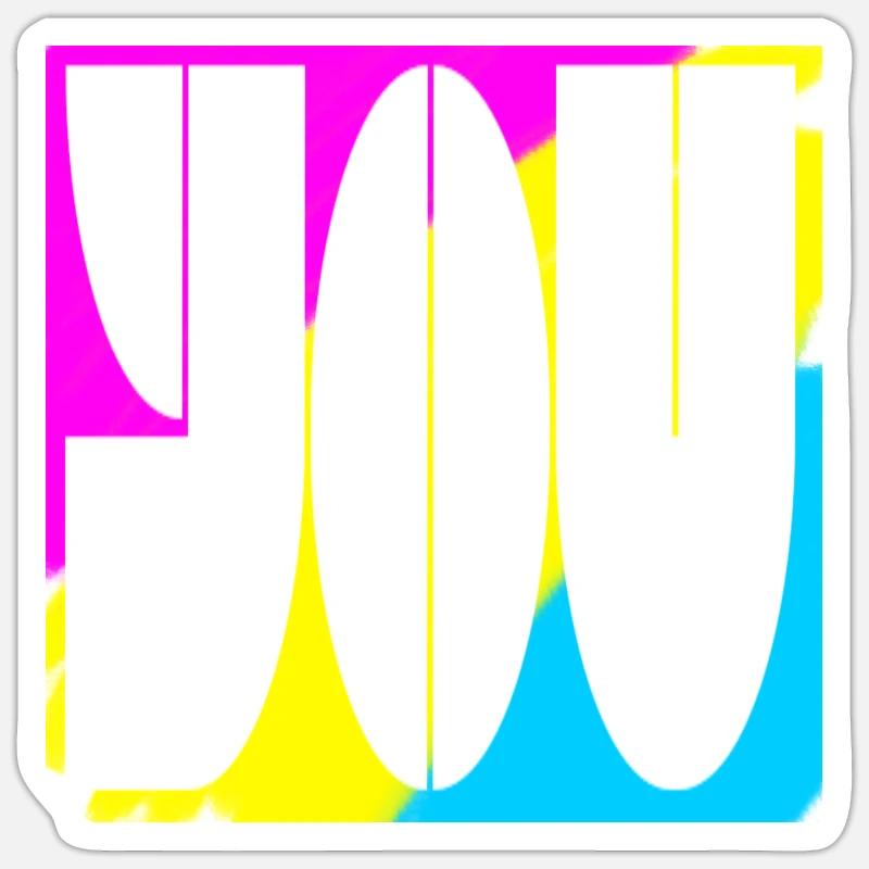 Sticker taille S (10 x 10 cm) - 