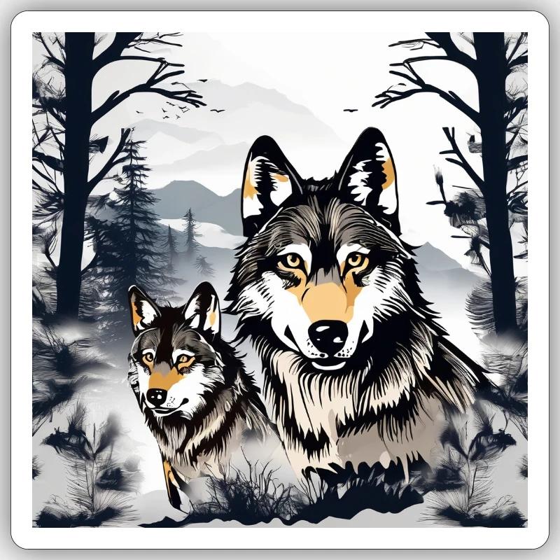 Sticker taille S (10 x 10 cm) - 