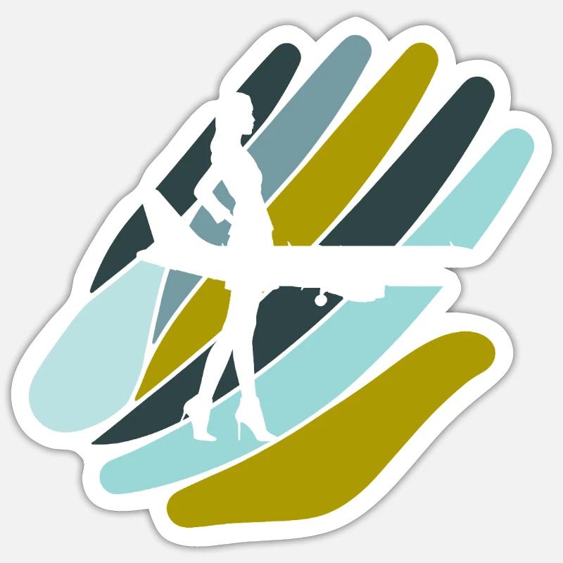 Sticker Größe S (10 x 10 cm) - 