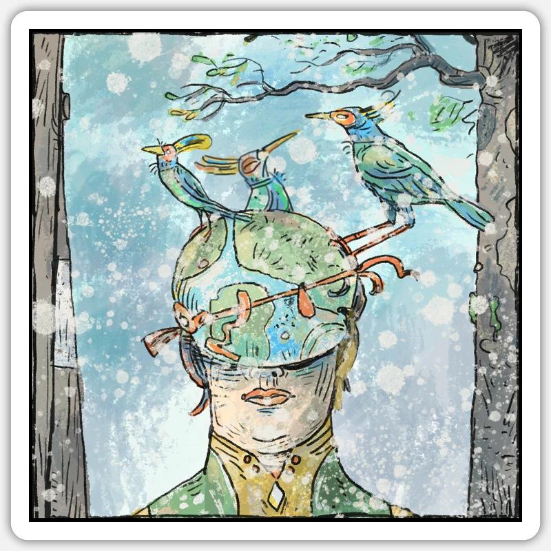 Sticker size S (10 x 10 cm) - 