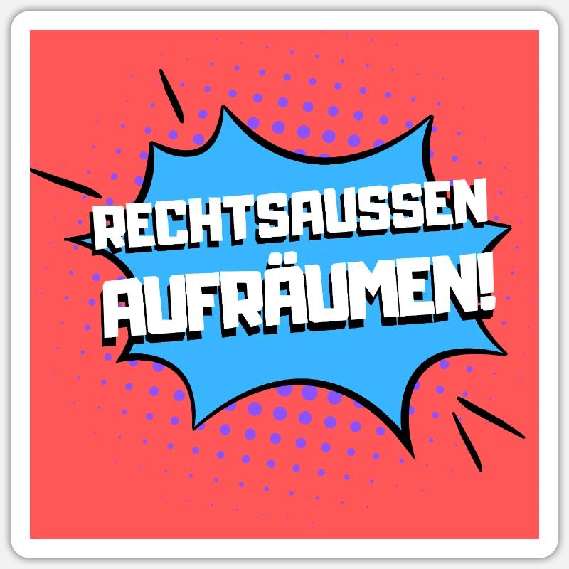 Sticker Größe S (10 x 10 cm) - 