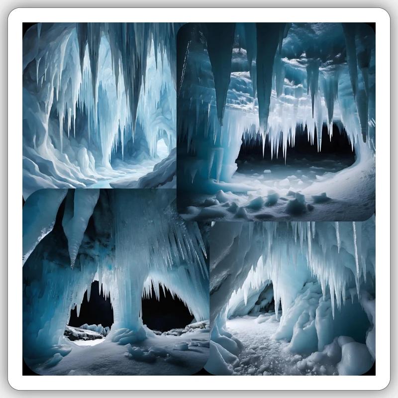 cave Sticker size S (10 x 10 cm)