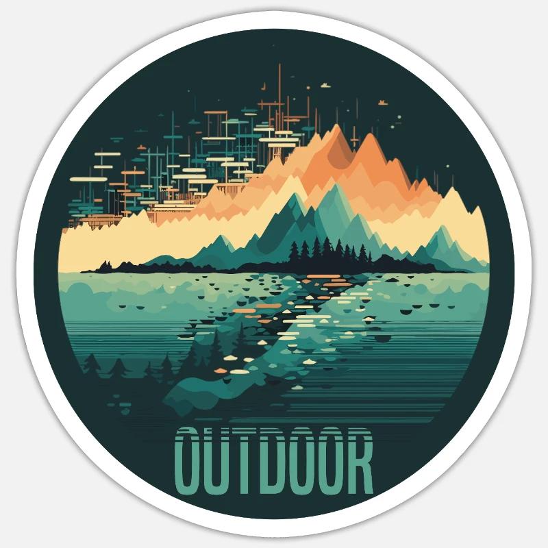 Sticker Größe S (10 x 10 cm) - 