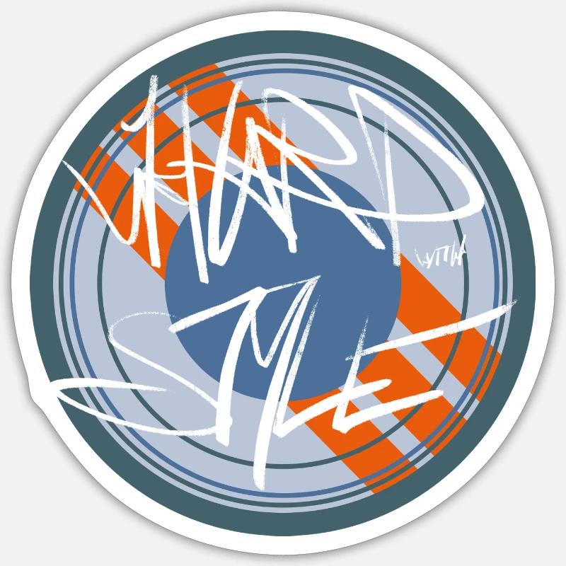 Sticker taille S (10 x 10 cm) - 