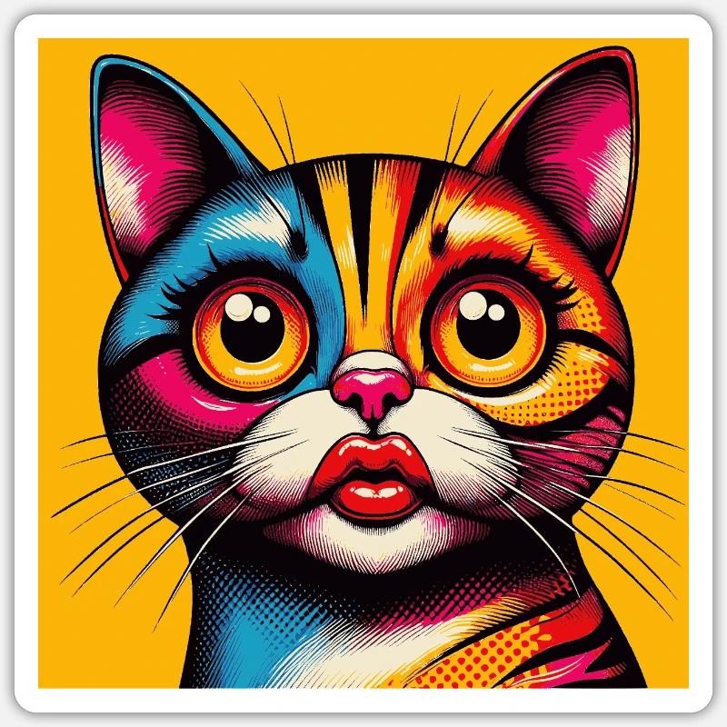 Sticker Größe S (10 x 10 cm) - 