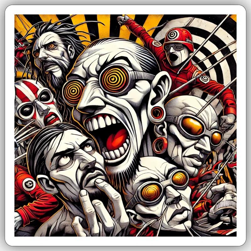 Sticker taille S (10 x 10 cm) - 