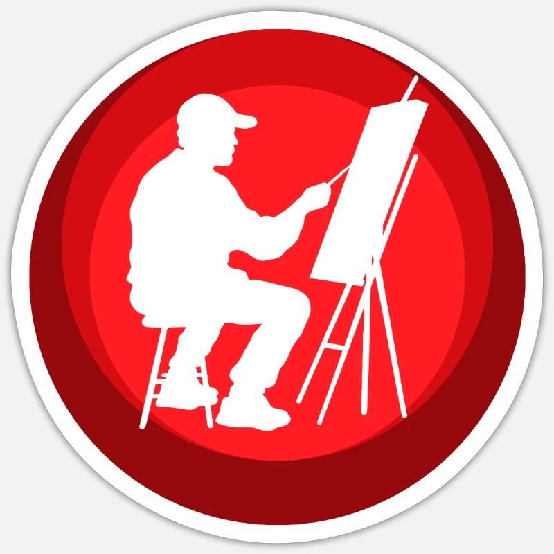 Sticker Größe S (10 x 10 cm) -