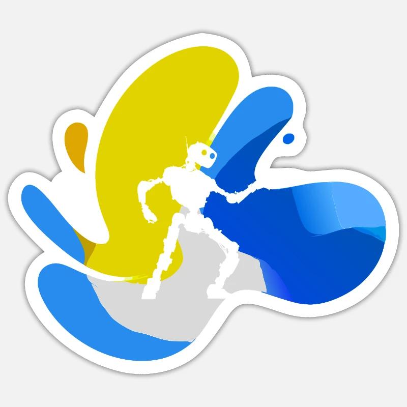 Robotics Computer Science Sticker size S (10 x 10 cm)