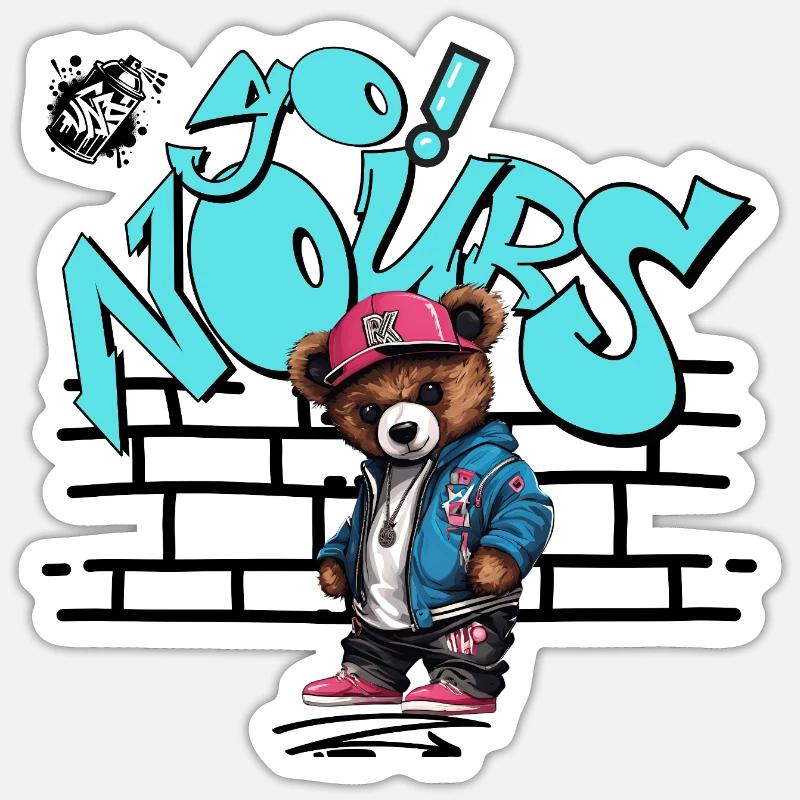 Sticker taille S (10 x 10 cm) - 