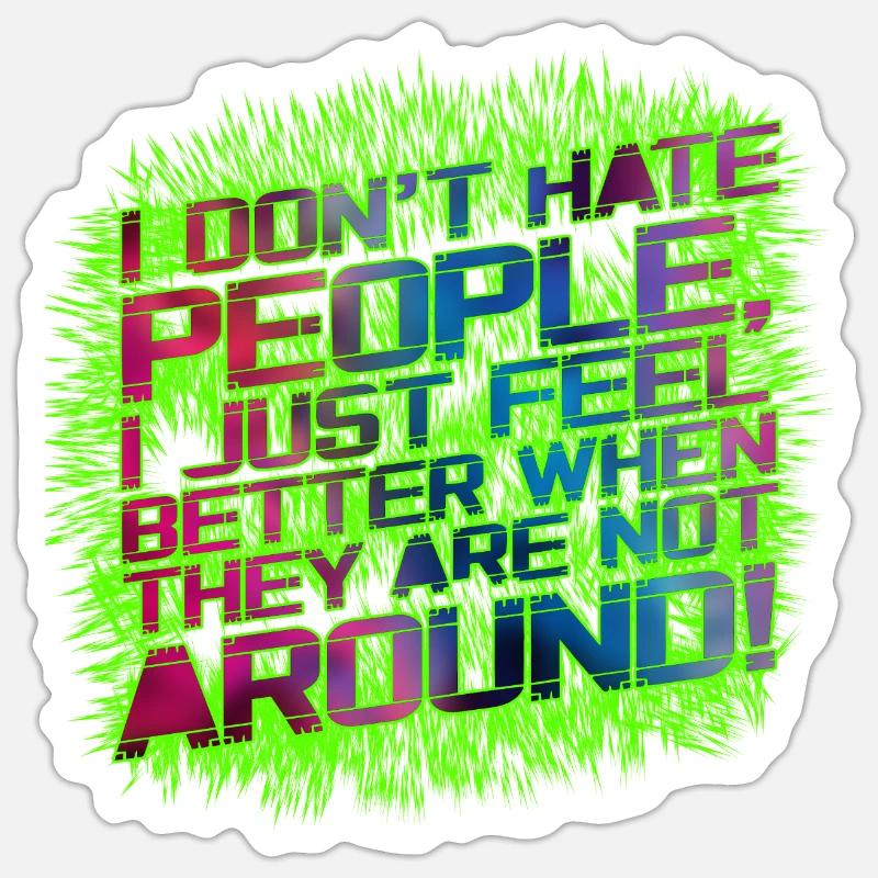 Sticker Größe S (10 x 10 cm) -