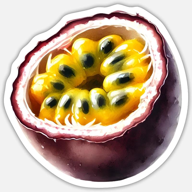 Passion - Sticker Größe S (10 x 10 cm) - Mattweiß